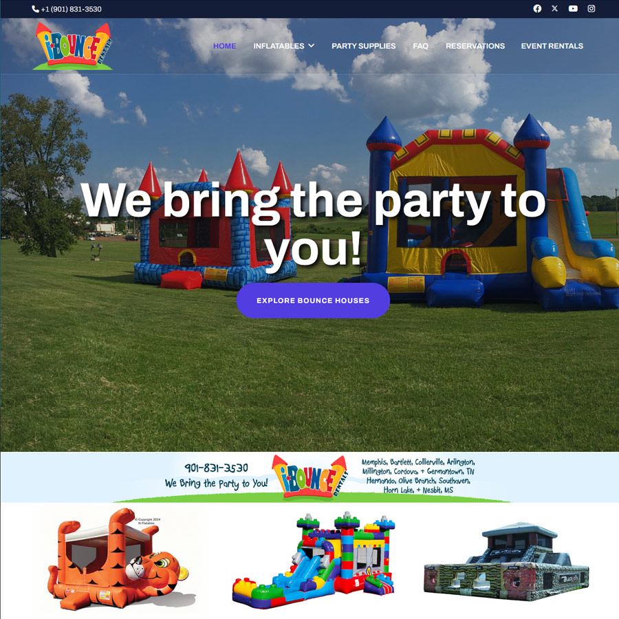 i-Bounce Party Rentals